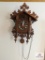 Very ornate cuckoo clock w/ weights