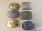 Collection of miners belt buckles