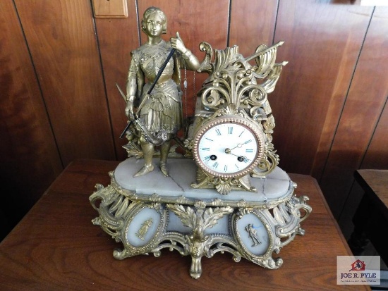 CJ & Co B3098-13302 Fancy Cast Metal Clock