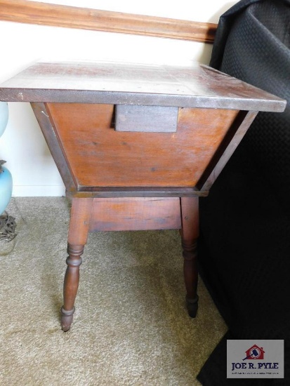 Small dough box side table