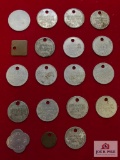 (19) One Stick of Powder Tokens Industrial Collieries Corp.