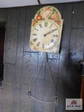 Antique Wag on the wall clock