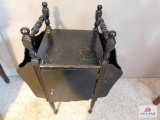 Antique smoking stand copper lined