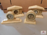 Vintage Celluloid clocks