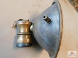 Antique mining lamp