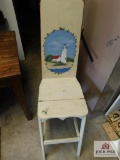 Ironing board chair