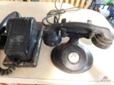 Wheeler sound powered electric telephone