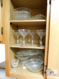 Collection Of Glassware-Crystal Champagnes