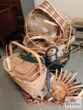 Collection of Basket Making Items