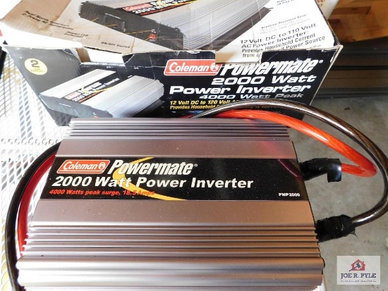 Coleman 2000 Watt Power Inverter- 4000 Watt Peak