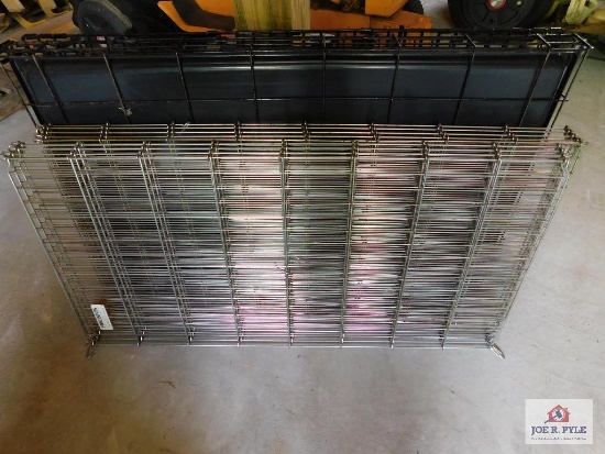 Precision Dog Exercise Pen 4 Foot High and Large Dog Crate 4 Foot By 3 Foot