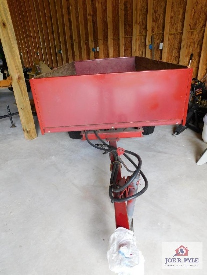 8500 2 Ton Tandem Dump Trailer 8 Foot with Hydraulic Dump