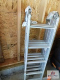 Krause Folding Aluminum Ladder 12 Foot