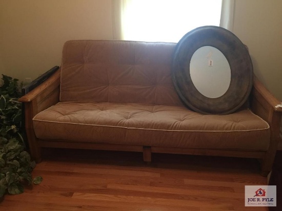 Wood framed Futon