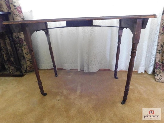 Antique Folding Sewing Table