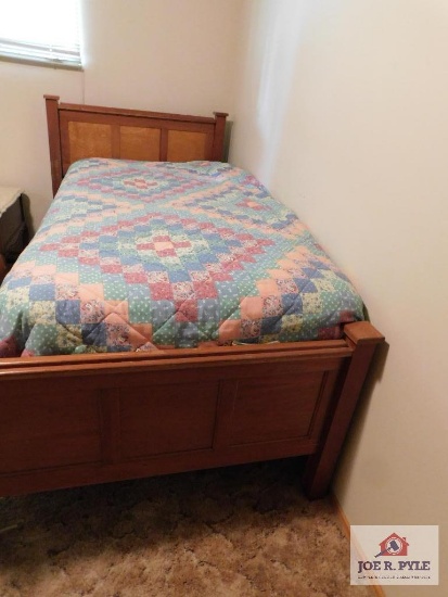 Twin Paneled Bed