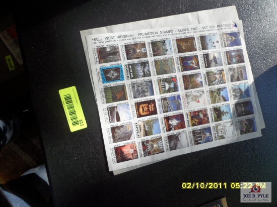 Promotional stamps