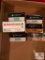 6 BOXES .45 ACP OF VARIOUS MANUFACTURERS, VARIOUS BULLET WEIGHT