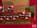 7 BOXES OF AMERICAN EAGLE 9MM LUGER 115GR FMJ 50RD BOXES