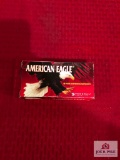 1 BOX AMERICAN EAGLE .45 GAP 185GR FMJ 50RD BOX