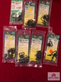 6 SETS UNCLE MIKES QD SWIVELS AND MOUNTS