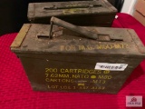 2 AMMO CANS