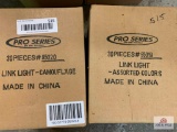 2 BOXES PRO SERIES LINK LIGHT CARABINERS FLASH LIGHTS