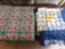 2 hand knotted quilts (unused)