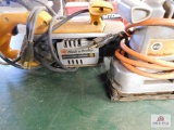 Black & Decker deluxe belt sander no. 7451 and deluxe sander no. J-240