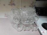 Punch bowl & cups