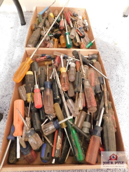 Large Collection Of Screwdrivers