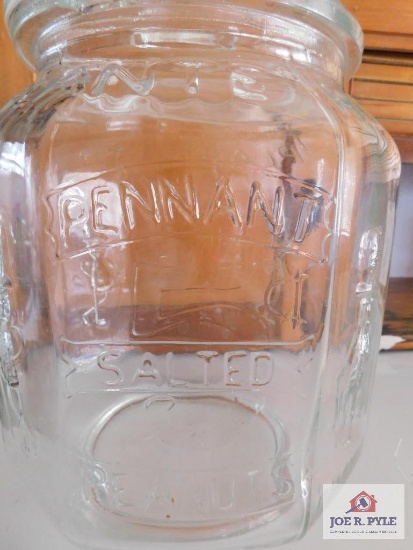 Planters - pennant salted peanuts jar