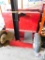 red pull-behind cart