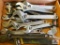 lot of adjustable wrenches