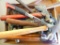 large lot of misc. hammers