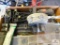 lot of arrow supplies: nocks, tips, arrow straightener, broadheads