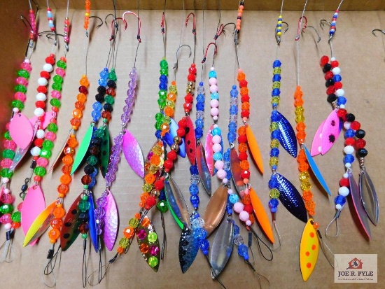 20 custom handmade Erie lures