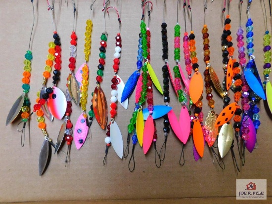 20 custom handmade Erie lures