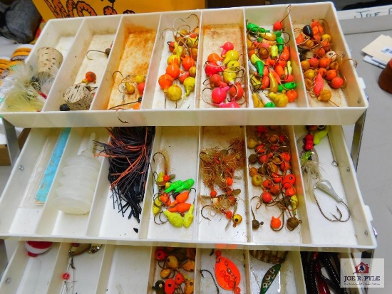 tackle box with tackle
