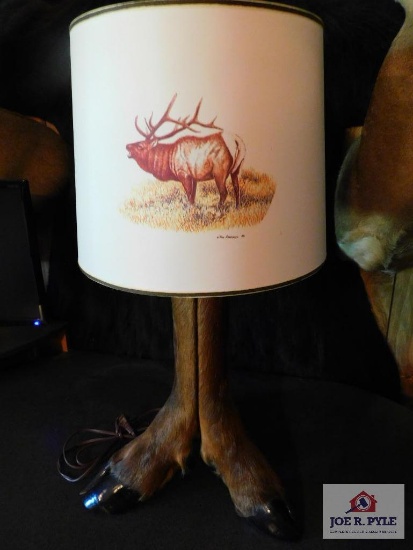 elk legged lamp