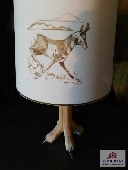 antelope legged lamp