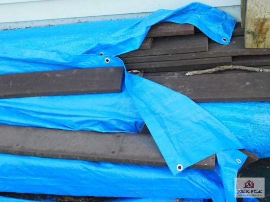 lot of outdoor decking