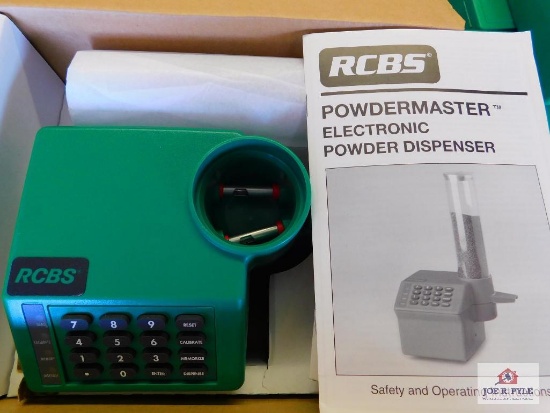 RCBS electronic powder dispenser