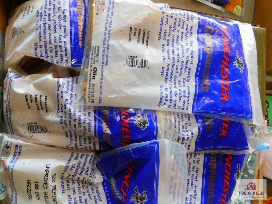 lot of misc. casings to include 257 Roberts , 250 sav, 222 rem etc.