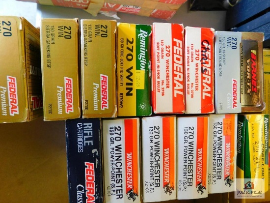 14 boxes of 270 win casings