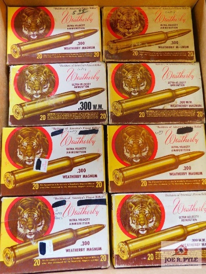 8 boxes of .300 WBY Mag