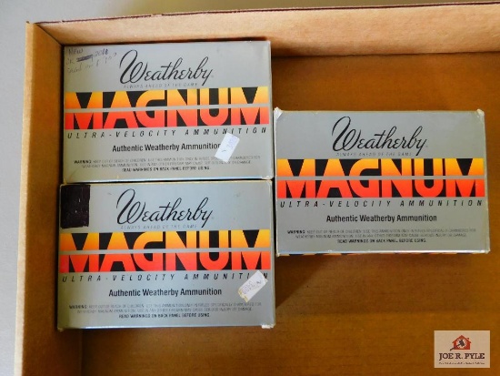 3 boxes of .257 Weatherby mag