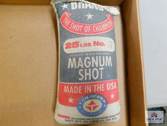 25lbs of magnesium shot