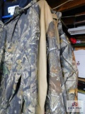5 jackets: 2 browning, Winchester, Remington, Columbia (XL - XXL)