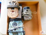 3 slightly used trail camera